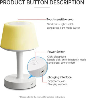 Telawah - Quran Speaker Desk Lamp - Buyzar