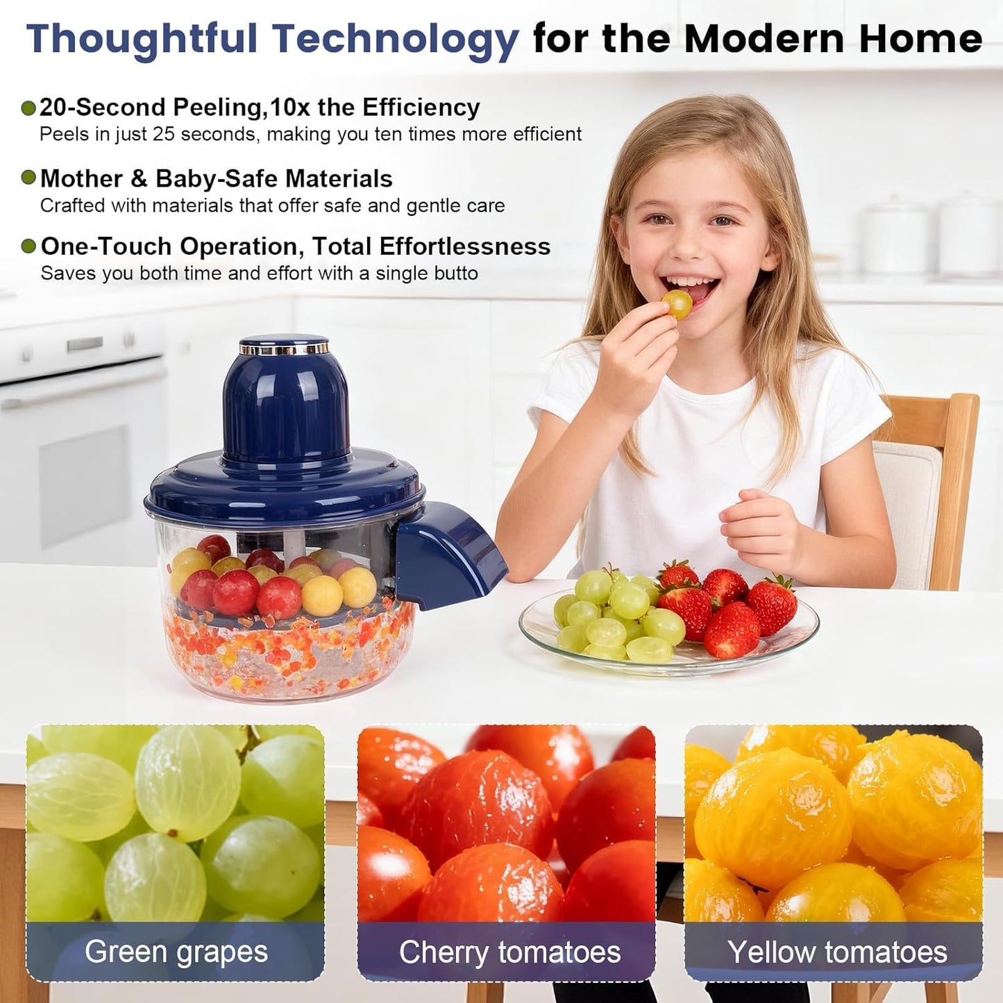 Automatic Fruit and Vegetable Peeler