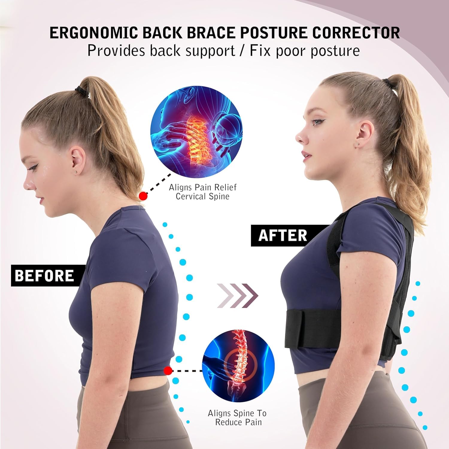 Posture Corrector Belt | Uni Sex | Universal Size - Buyzar