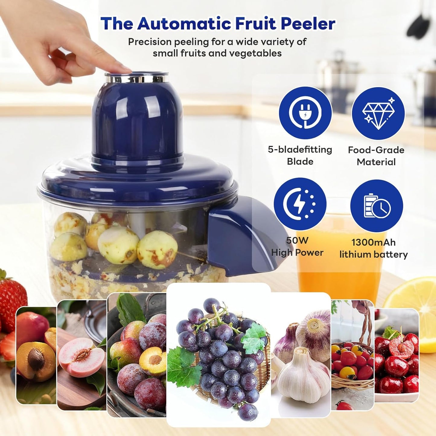 Automatic Fruit and Vegetable Peeler